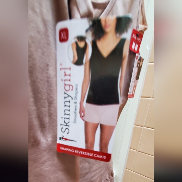 NWT SKINNYGIRL 3PK Shaping Reversible Camis;S, M, L & XL; Smooths & Shapes; $45 - Picture 9 of 14